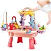 Tanxier Tavolo d'Acqua per Bambini | Gioco Di Pesca Design Elefante Giocattoli Estivi | Tavolo Gioco Acqua Esterno - Per Estate Giardino Campeggio Interno Asilo Scuola Materna Bambini e Bambine Età