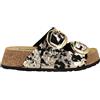 BIONATURA DOPPIA FASCIA PLATFORM NABUCK ACQUA NERO