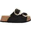 BIONATURA DOPPIA FASCIA PLATFORM NABUCK NERO