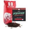 Equal Exchange Caffè Biologico Peru French Roast In Grani, 5 lb