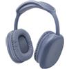 Jaz Cuffie Wireless Neo Wave Over-Ear Bluetooth con Microfono e Archetto Imbottito Blu