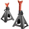 VEVOR Cavaletti VEVOR, cavaletti di sostegno da 6 t, cavalletti per sollevamento auto regolabili in altezza da 37 a 58 cm, cavaletti in acciaio con doppio bloccaggio, per il sollevamento di SUV, pick-up, autovetture, UTV/ATV, 1 paio, 275 x 235 x 380 mm