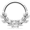 Melighting Orecchini per cartilagine in acciaio inossidabile 316L con zirconia cubica, orecchini per elice, gioielli per donne e uomini, 10 mm, Acciaio inossidabile