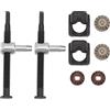Yuecoom 2 Set Kit di Regolazione Tenditore Barra Catena, Tenditore Catena Per Motosega , Parti Pratiche di Riparazione Tenditore in Ferro E Alluminio, Kit di Montaggio Riparazione Motosega Parti di Ricambio