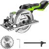 Greenworks 24 V Senza Spazzole 4-1 o 2" Sega Circolare Compatta, 6.500 RPM, Solo Strumento