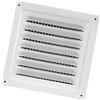XLWLLNJ Griglia Di Ventilazione Rettangolare, Griglia Aerazione per Uscita D'aria in Acciaio Inossidabile, Con Uno Strato Di Vernice Da Forno Sulla Superficie, Per Cucina, Bagno, Toilette, bianco, 15x15 cm