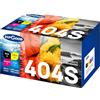 VIPGOOD CLT P404C 404S Toner Compatibile per Samsung CLT-404S CLT-P404C per Samsung Xpress C480FW C480 C430W C480W C430 CLT-K404S CLT-Y404S CLT-C404S CLT-M404S (Nero Ciano Giallo Magenta, 4-Pack)