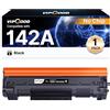 VIPGOOD 142A W1420A Toner Compatibile per HP 142A W1420A 142X W1420X Cartucce di Toner per Laserjet Pro M110w M110we M110 MFP M140w M140we M140 M139w M139we M139 (1 Nero, Senza Chip)