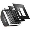 Walimex pro Softbox PLUS Arancione Linea 40x40