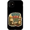 Jimbeels Custodia per iPhone 11 Estate Sale First Stop Ironia Vintage