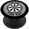 Car Wheel Cool Designs Ruota per auto - I'm the Tire Guy Fun Vehicle PopSockets PopGrip Adesivo