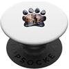Timowo Studio Gatto Impronta Paesaggio Montano PopSockets PopGrip Adesivo