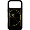 Fibonacci Golden Ratio Geometry Mathemat Custodia per iPhone 17 Pro Max Matematica Matematica Geometria Spirale Dorata Sequenza Fibonacci