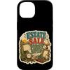 Jimbeels Custodia per iPhone 14 Estate Sale First Stop Ironia Vintage