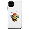 DJFoerster Design Custodia per iPhone 11 apicoltore laborioso,ape, miele, vigili del fuoco, Bee Hero