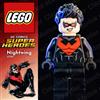 LEGO ⭐ LEGO Nightwing sh085 Minifigure DC Batman sh0085 Justice League Heroes 76011