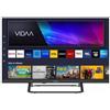 SMART TECH - 24HV02V 24HV02V HD LED Smart TV VIDAA - Netflix, Prime Video, Disney+, YouTube, Plex - 3 x HDMI - 2 x USB - Hotel Mode (24 inches)