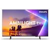 PHILIPS - Smart TV 43' 4K Ultra HD QLED HDR10+ Dolby Atmos e DTS:X Wi-Fi Titan OS Nero 43PUS8450/12