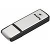 Hama | Pendrive USB 2.0 da 16 GB | Memoria USB-A da 10 MB/s per archiviazione di base | Design elegante e compatto con coperchio protettivo | Ideale per PC e laptop | nero e argento