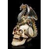 Steampunk Dragon Su Teschio - Dragon's Grasp-Mis - Gotico Drachenroboter Teschio