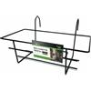 GARDEN&GO - Balconetta fissa Ninfea da ringhiera 40 cm
