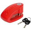 Lampa 90591 Stone XL, Lucchetto bloccadisco - Perno Ø 10 mm - Rosso