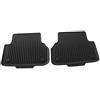 Audi Original A5 (B9) Coupe Tappetini in Gomma 2 Pezzi hinten Gomma tappetini per Tutte Le Stagioni Nero 8 W7061511 041