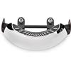 Akozon Specchietto retrovisore moto, Akozon Specchietto retrovisore moto cromato 180 Supporto grandangolare per parabrezza centrale grandangolare universale