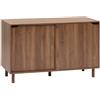 5 five simply smart Mobile Slidy 2 Ante Scorrevoli cm.120x40 h.72 Legno colore Marrone