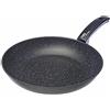 Moneta Etnea Padella, Alluminio, Nero,Antiaderente, 30 cm