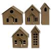 Sizzix 664741 - Set di fustelle Thinlits, motivo villaggio di Tim Holtz, confezione da 16