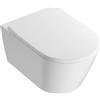 CERAMICA GLOBO Vaso Sospeso Forty3 Globo 55x36 Cleanstorm Senza Brida Bianco Lucido - Cod. Articolo: FNS02BI