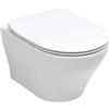 BAGNOEXPERT WC con bidet Integrato Next 50cm Sospeso Senza Brida Profondità Ridotta 50x36 bianco - Cod. Articolo: 00507SR