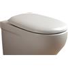 BAGNOEXPERT Copriwater Taormina in Termoindurente Originale Avvolgente Bianco Lucido - Cod. Articolo: 04SEDWCFP1006