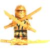 LEGO Ninjago - Mini personaggio Ninja dorato con 3 spade