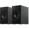 KEF CODA W MOSS GREEN COPPIA DIFFUSORI ATTIVI NUOVI GARANZIA UFFICIALE