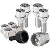 FARAD Kit Bulloni Antifurto Farad con 1 Chiave Cerchi in Lega COMPATIBILI con ALFA 159