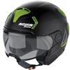 NOLAN Casco moto scooter Jet Nolan N30-4 T Inception 017 Nero opaco verde