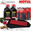 Motul - HIFLO - NGK - Brembo Tagliando KYMCO XCiting 400 I-S E4 2019 2020 Kit Motul 5000 Filtri Candela Freni