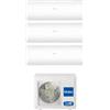 Haier Climatizzatore Trial Split Haier Pearl 9000+9000+12000 Btu Inverter R-32 Wifi Classe A+++/A+ 3u70s2sr5fa