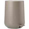 F&H Com A/S Zone Denmark Pedaleimer Nova, Treteimer, Mülleimer, Kosmetikeimer, Badeimer, ABS, Taupe, 5 L, 28085