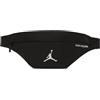 NIKE JORDAN Marsupio, Nero, Nylon e Poliestere, con Tasche con Zip, 12.5x10x30 cm
