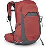 Osprey Tempest 22 zaino hiking Red Pampas Coal Grey