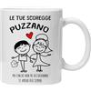Jungle Mug Tazze marito e moglie, Le tue scoregge puzzano, tazze fidanzato, Idea Regalo Festa Di Compleanno,Idee Regali Originali Natale, tazze (Bianco)