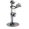 Steelman24 I Omini di Viti Fotografo 2 I Idee Regalo Originale I Soprammobili in Metallo I Modellino