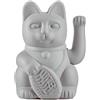 Donkey Gatto della fortuna / maneki neko, Plastica, grigio., ca. 15 x 10,5 cm