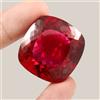Naturale Mozambico Sangue Rosso Rubino Cuscino Loose Taglio Gemma 123 KT 30x30MM