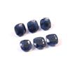100% Naturale Burmish Zaffiro Blu Cuscino Loose 6x6 MM Taglio Gemma 6 Pz Lotto