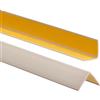 ProfiPVC Profilo Angolare PVC 30x30 mm - Listello di protezione in plastica flessibile - Striscia autoadesiva - Riparo dei profili angolari e bordi, facile da installare - 180cm, Beige