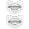 Chicco Gommotto Silicone Crystal 2-6 Mesi 2 Pezzi Chicco